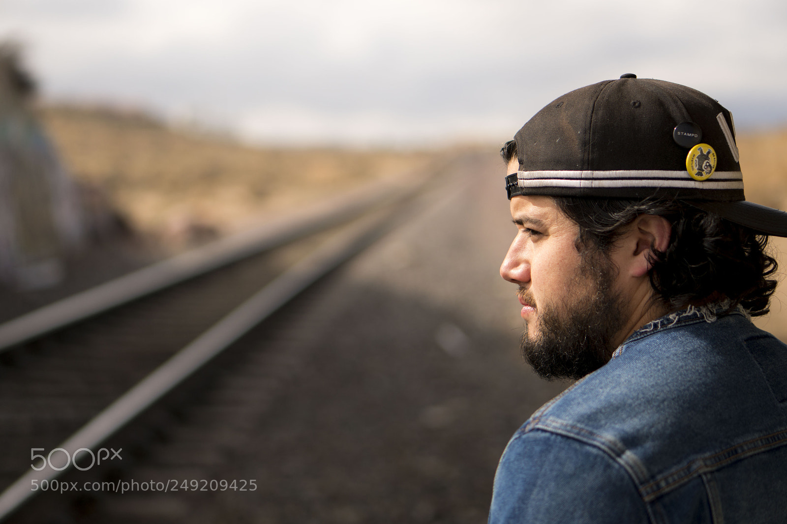 Sony a6300 sample photo. Train tracks photography