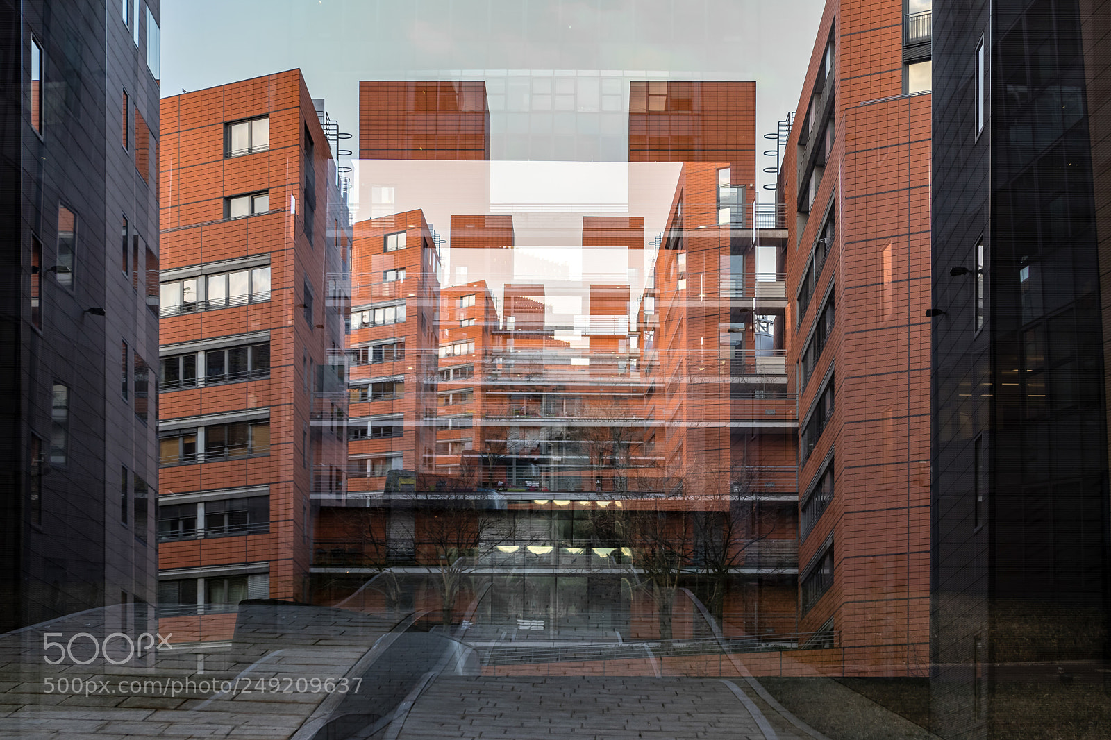 Canon EOS 80D sample photo. Potsdamer platz multiplied (1/2) photography