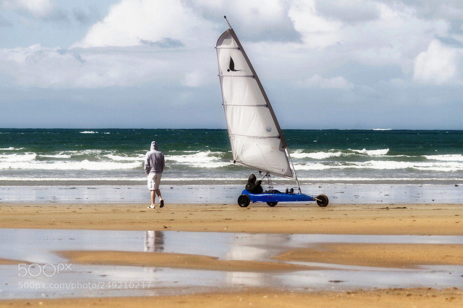 Canon EOS 7D sample photo. Char à voile photography