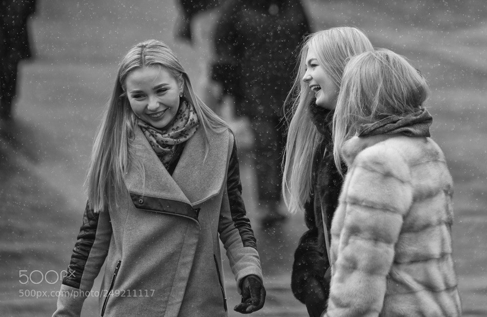 Nikon D4 sample photo. Still snowing,but the mood photography
