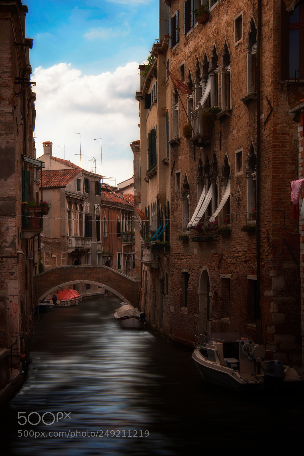 Nikon D5200 sample photo. Small canal of venice photography
