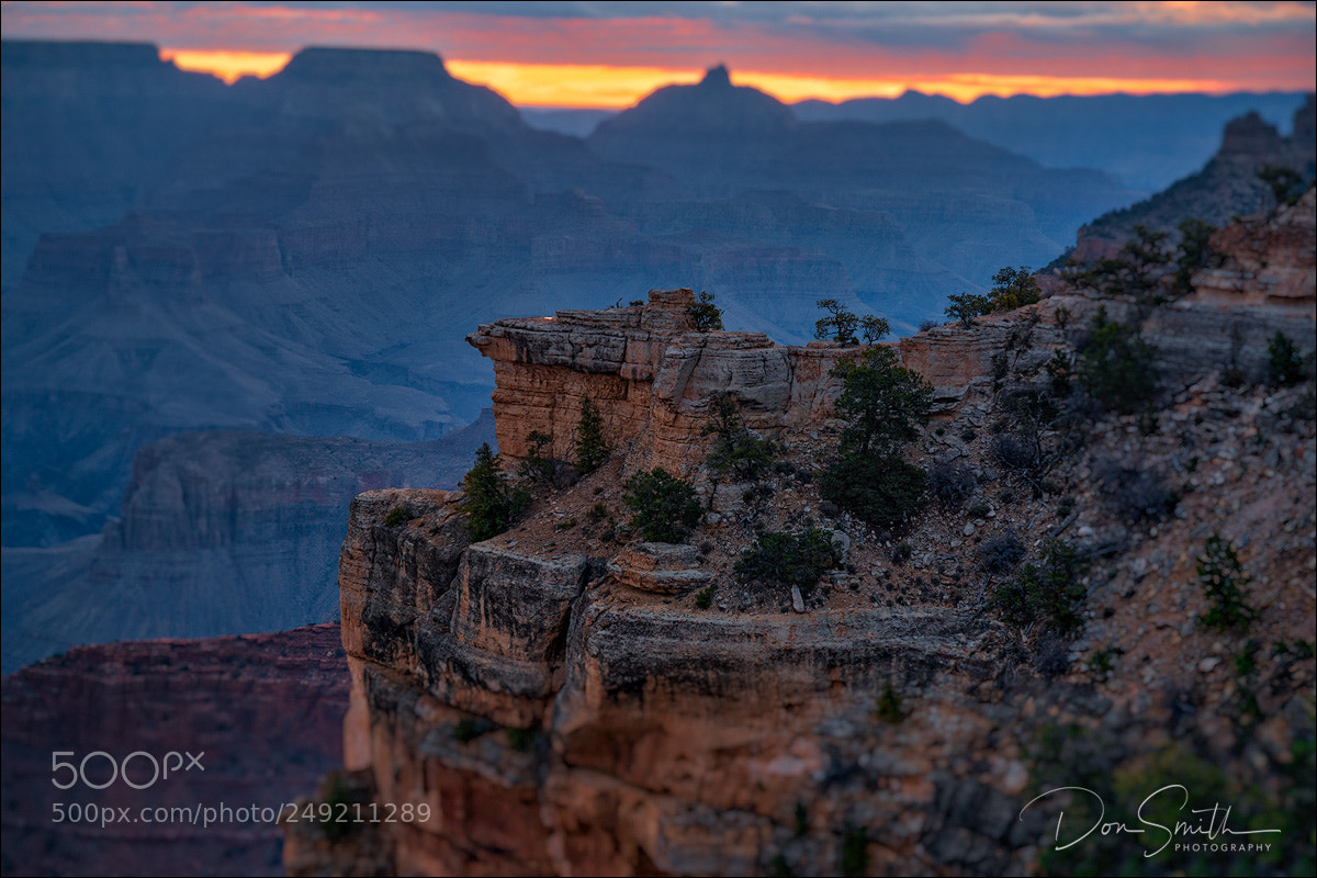 Sony a7R III sample photo. Mather point dawn photography