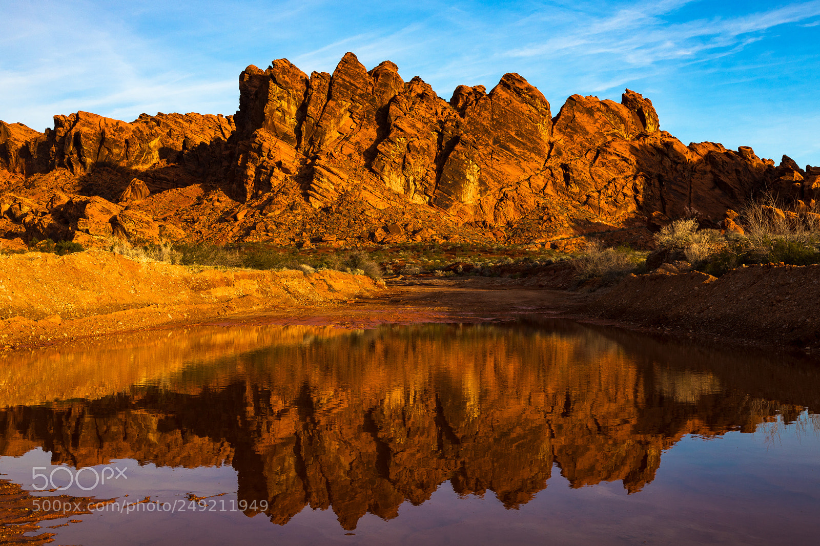 Canon EOS 5D Mark IV sample photo. Red rock reflection photography