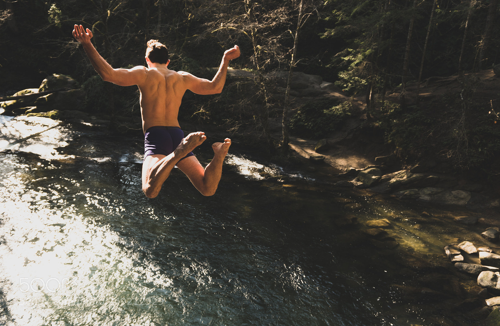 Sony a6300 sample photo. Jumps. in color photography