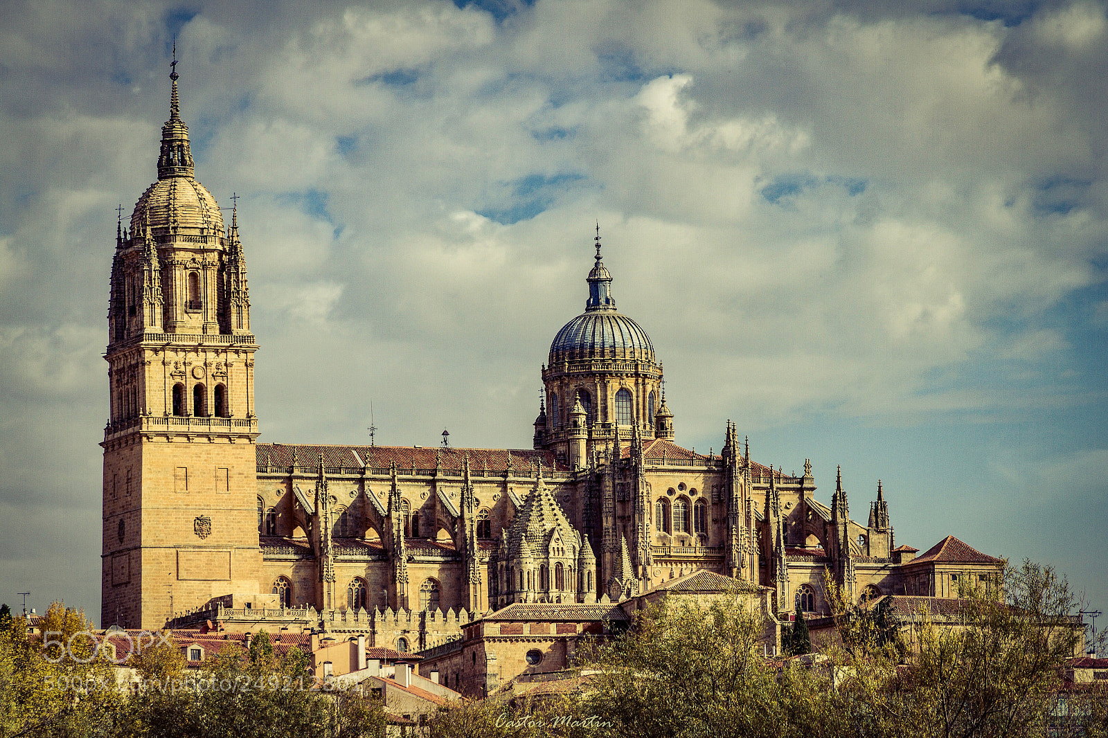 Canon EOS 7D sample photo. Catedral de salamanca photography