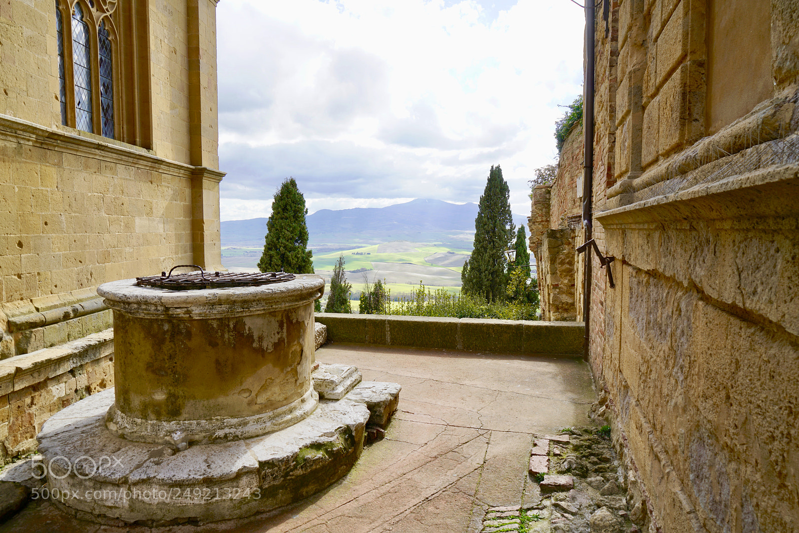 Sony a7R II sample photo. Pienza photography