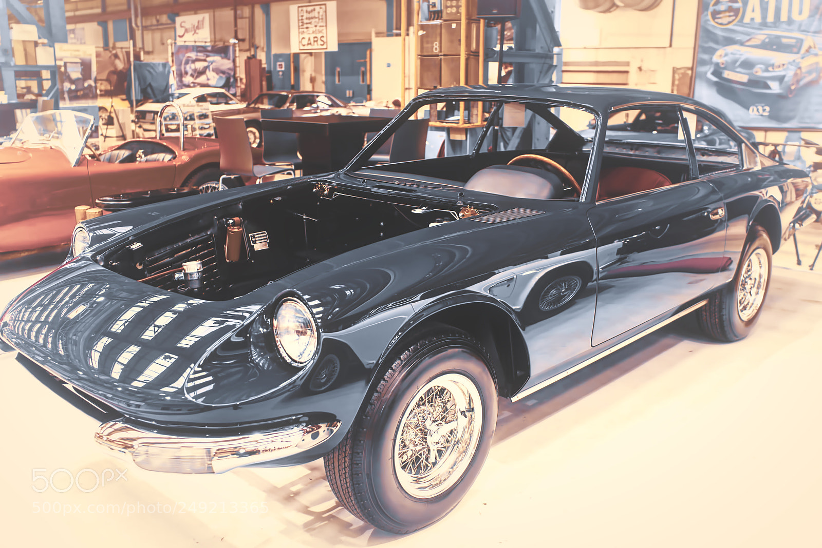 Sony a7R III sample photo. Ferrari 365 gt left photography