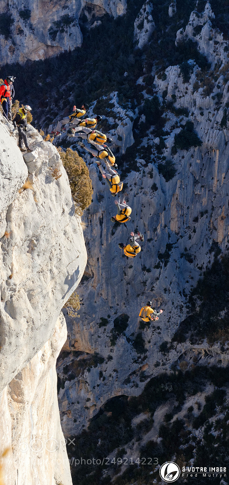 Nikon D7100 sample photo. Base jump photography