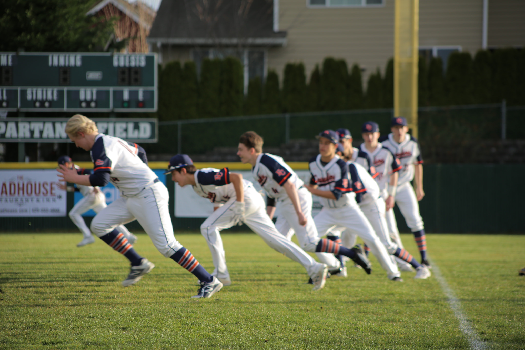 Canon EF 75-300mm f/4-5.6 sample photo. Opening day photography