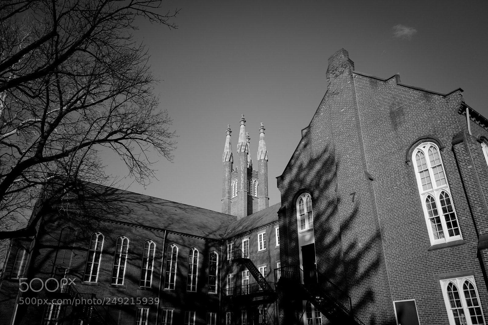 Leica Q (Typ 116) sample photo. Franklin & marshall b&w photography