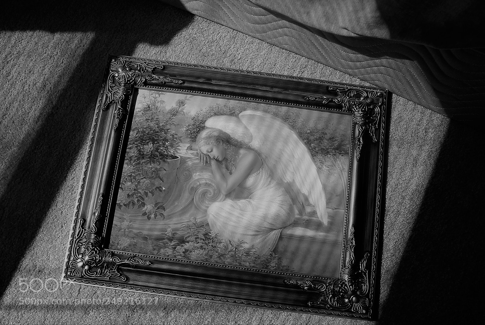 Canon EOS 600D (Rebel EOS T3i / EOS Kiss X5) sample photo. Sad angel painting photography
