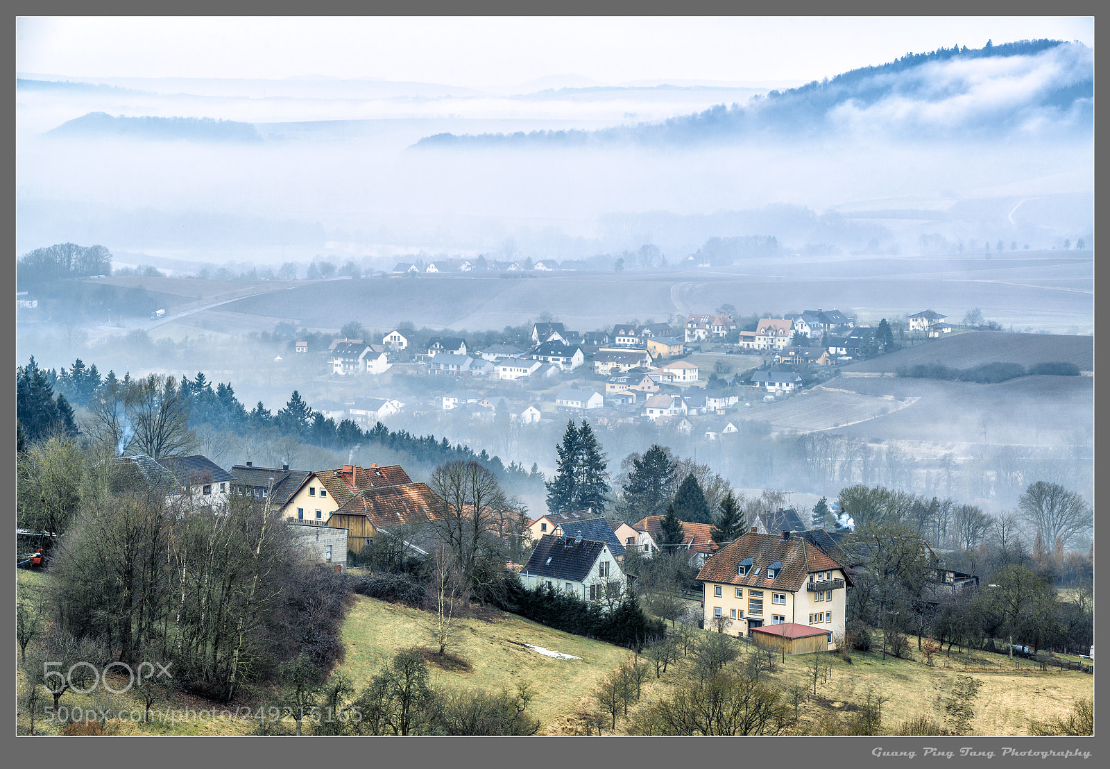Nikon D800E sample photo. Overview in banz, germany photography