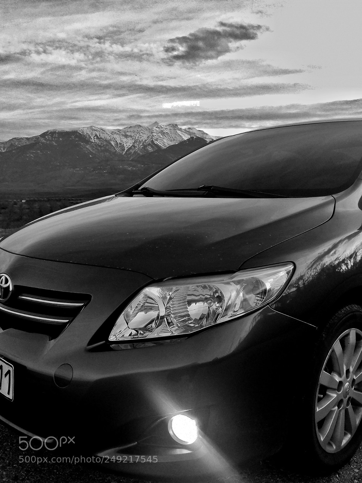 Samsung Galaxy J3(2016) sample photo. Toyota corolla photography