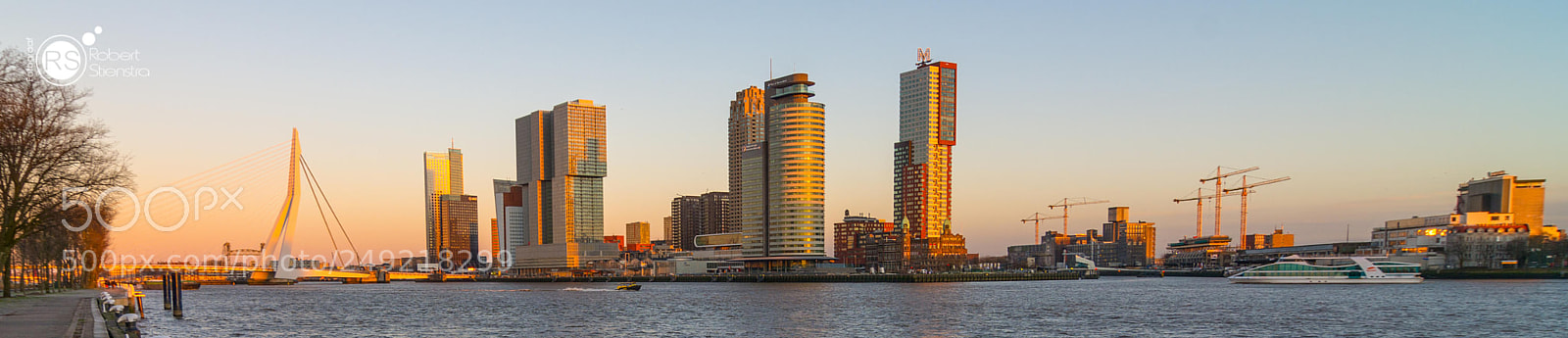 Nikon D7100 sample photo. Rotterdam city panorama photography
