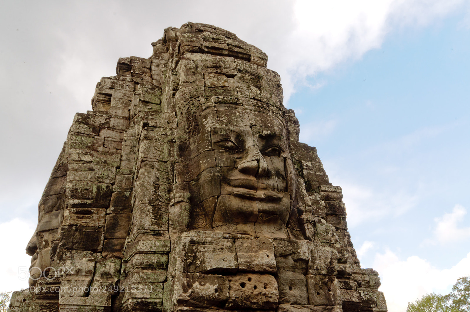 Nikon D5000 sample photo. Buddha head photography