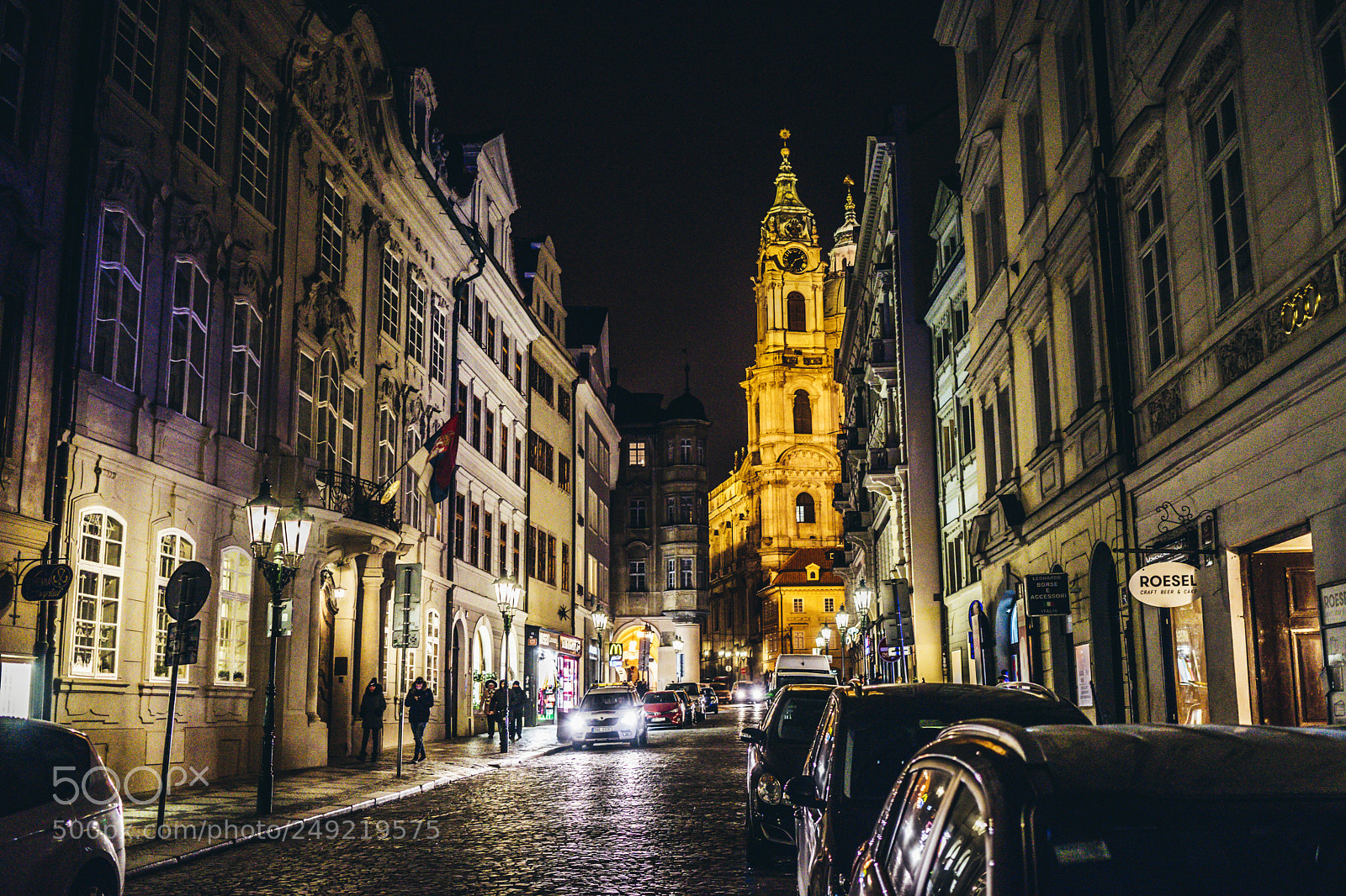 Sony a7 II sample photo. Golden prague photography