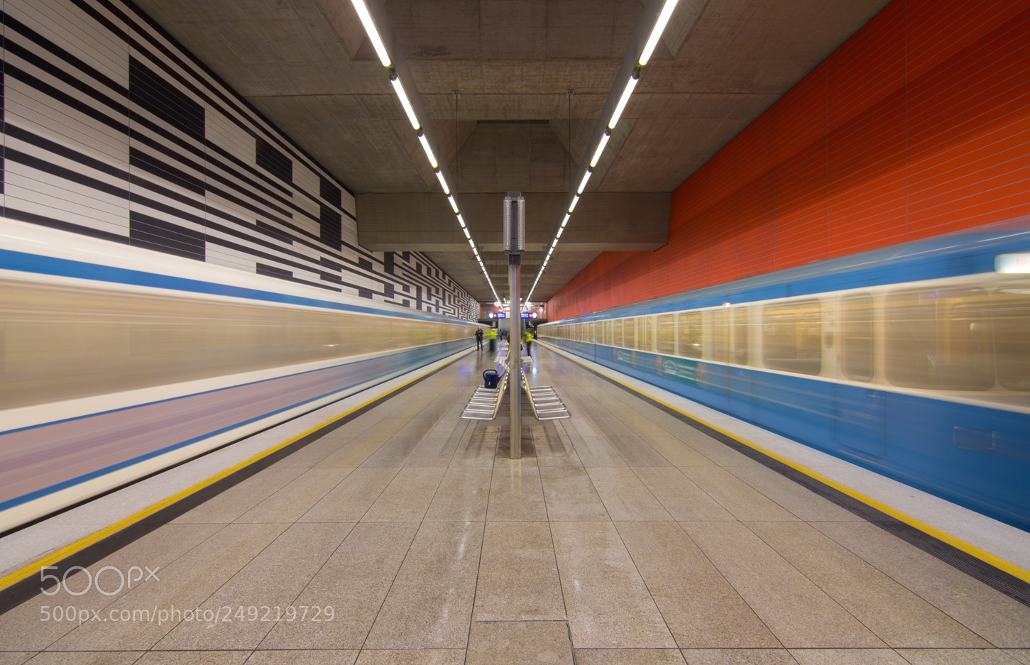Nikon D7200 sample photo. Running trains photography
