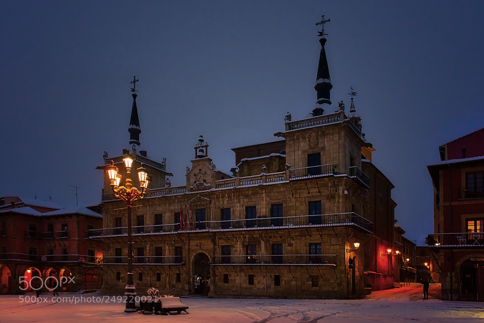 Sony a7 II sample photo. Plaza mayor leon photography