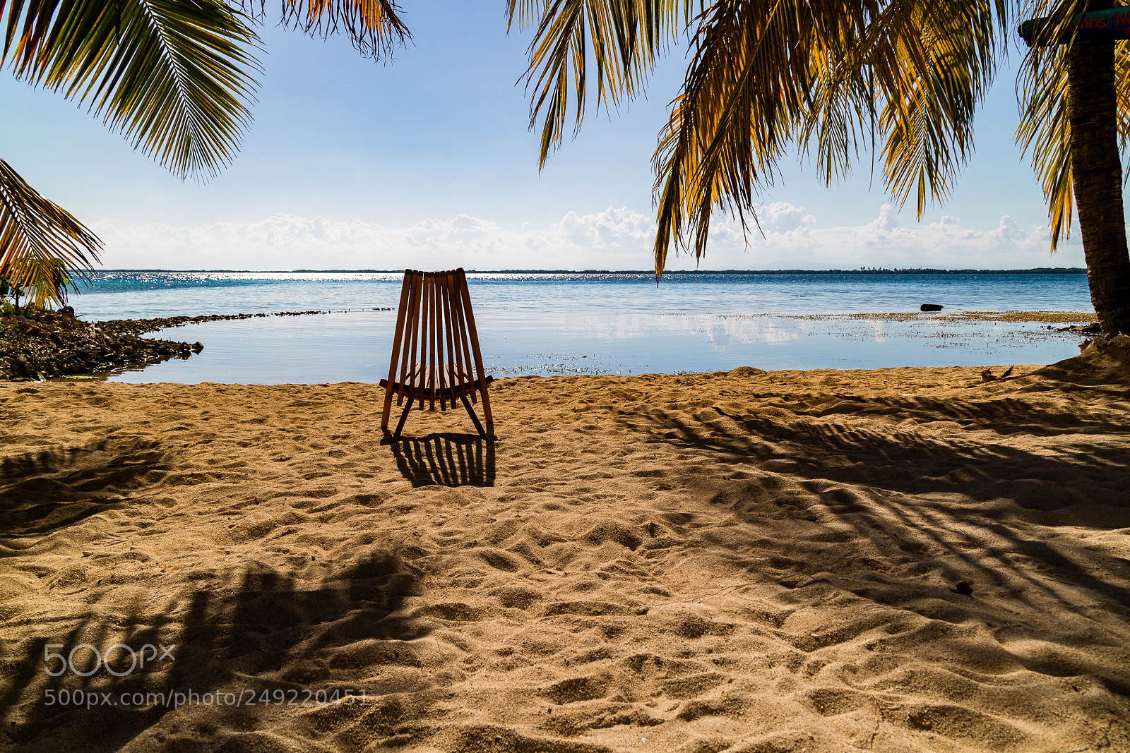 Canon EOS M3 sample photo. Chair on a beach photography