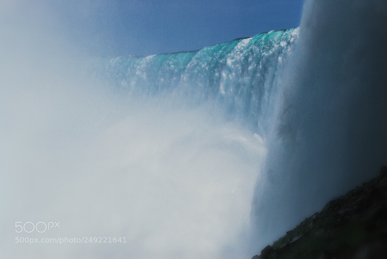 Nikon D60 sample photo. Waterfall photography