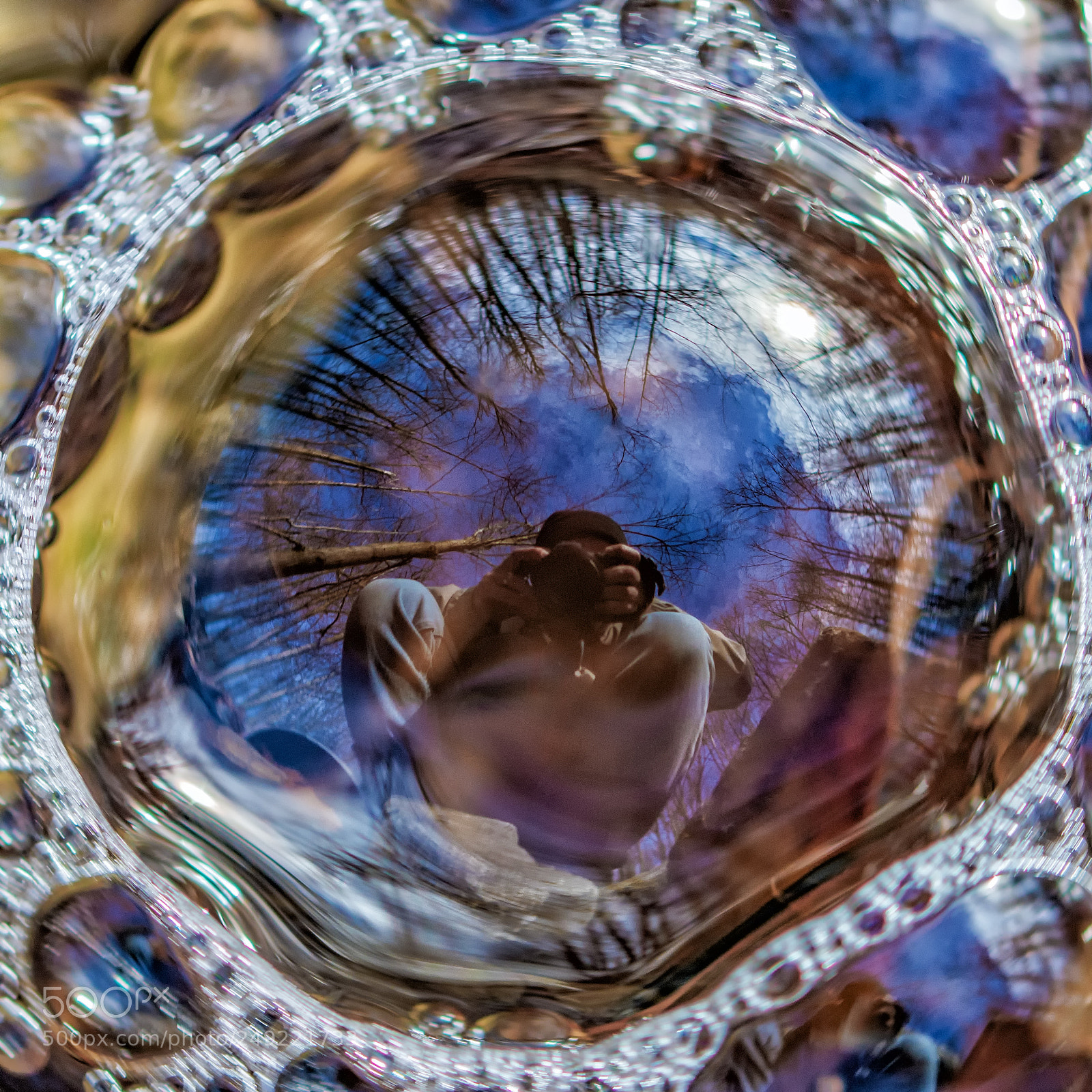 Nikon D7200 sample photo. Self-portrait in a forest photography