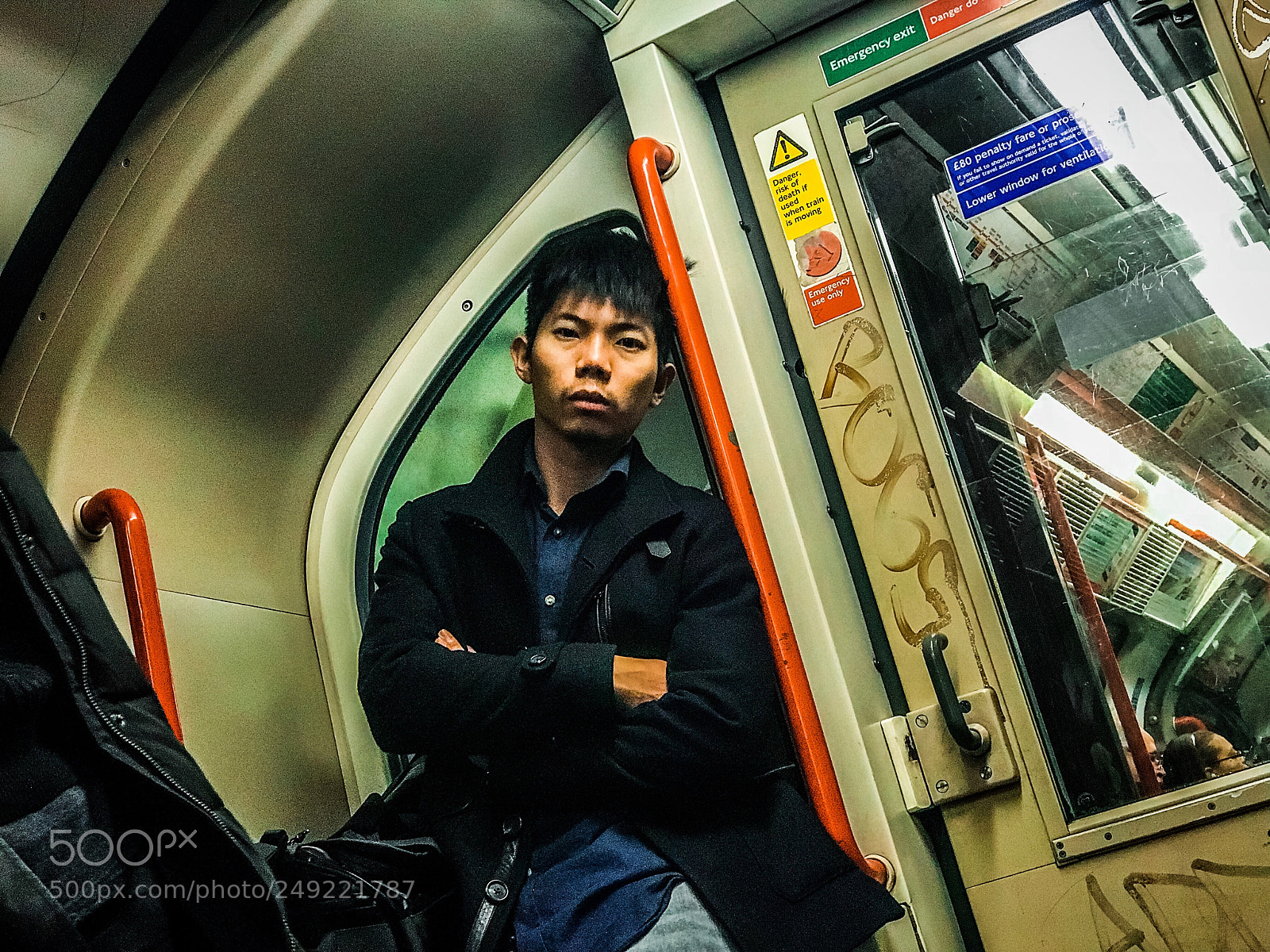 Apple iPhone 7 Plus sample photo. London underground photography