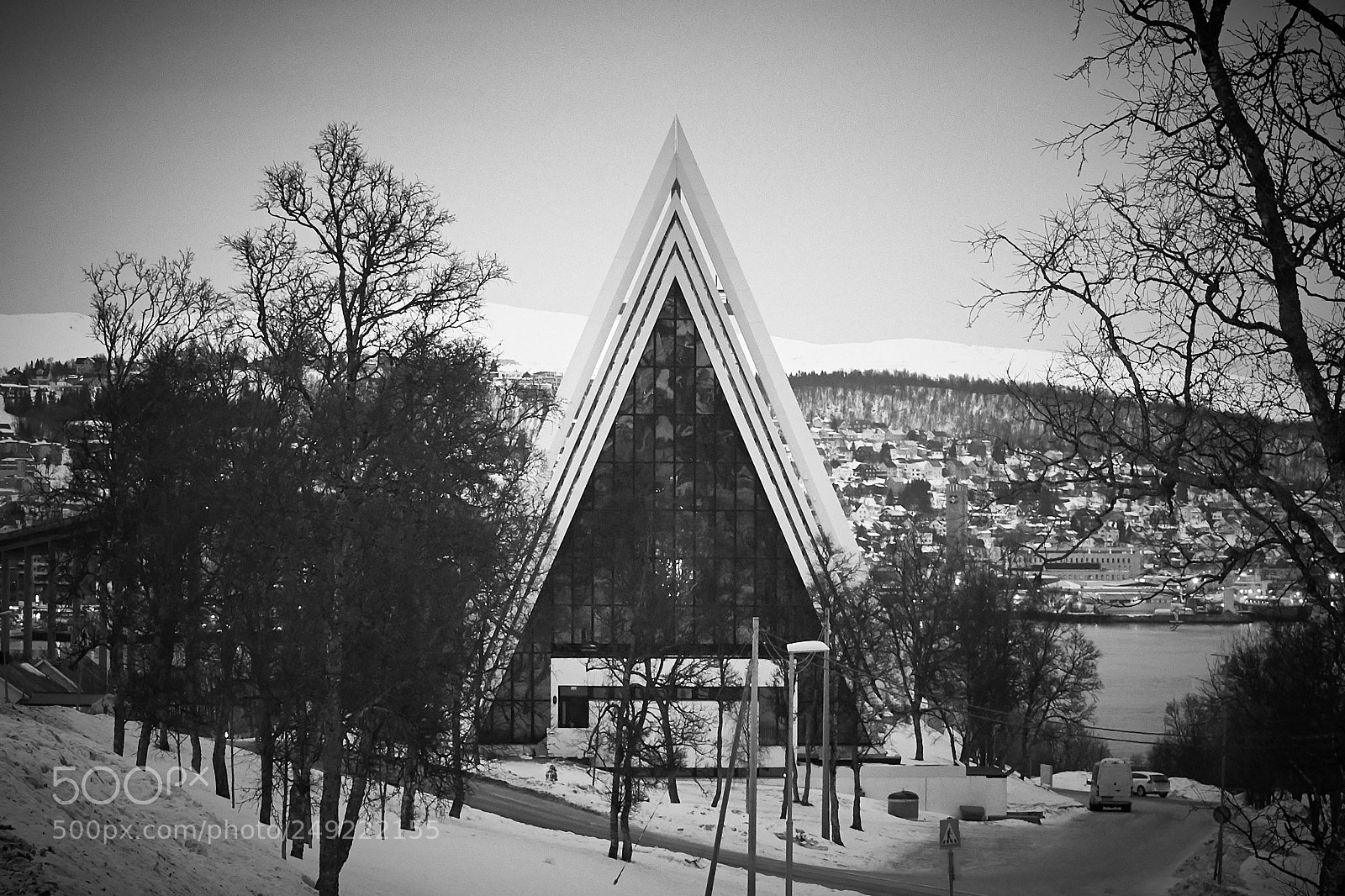 Sony a6000 sample photo. The arctic cathedral, tromsø. photography