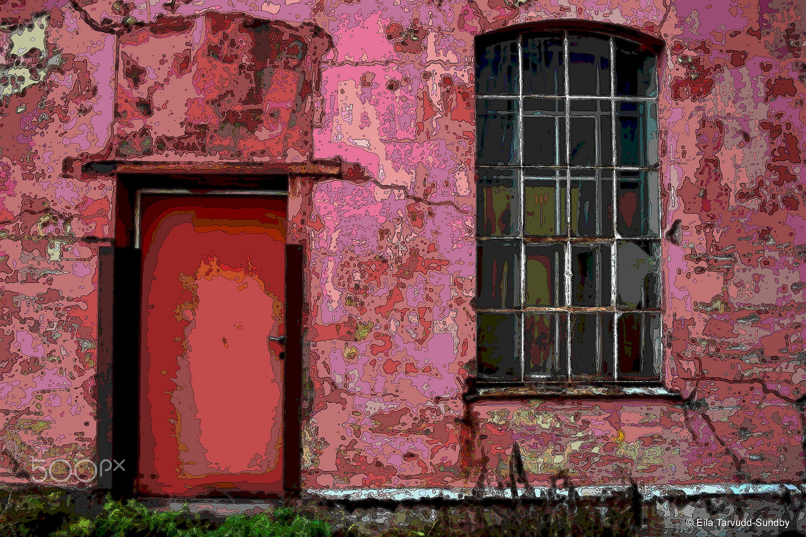 Nikon D5300 sample photo. Pink wall photography