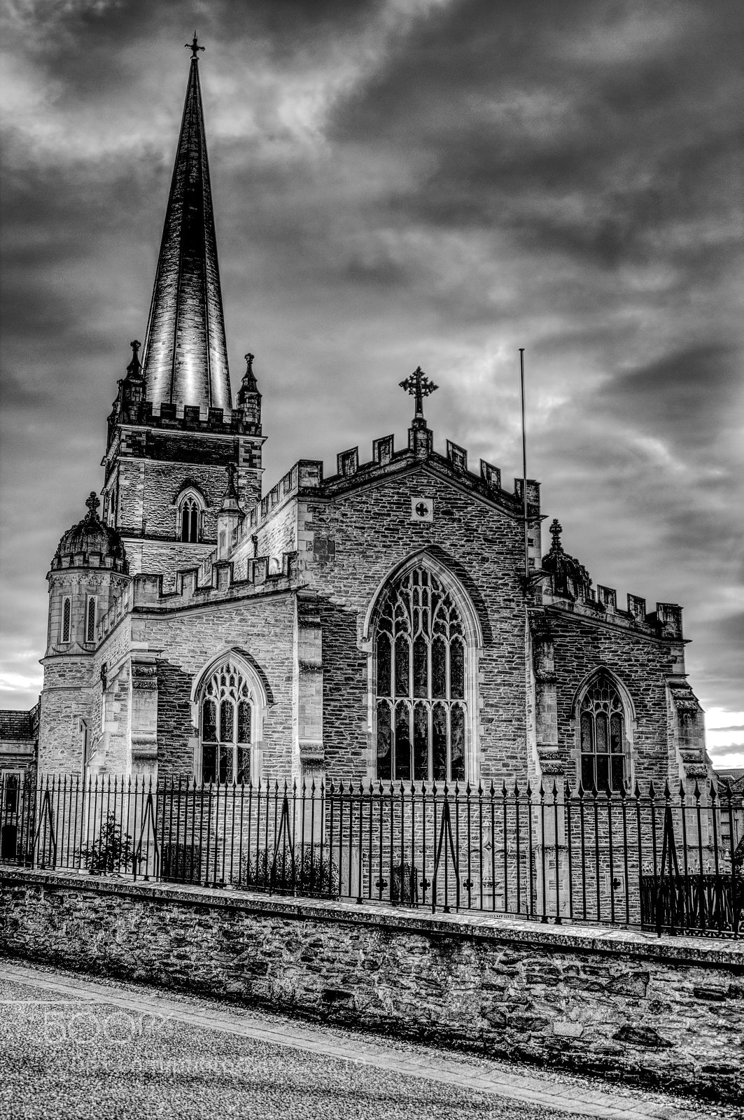 Canon EOS 1200D (EOS Rebel T5 / EOS Kiss X70 / EOS Hi) sample photo. St columbs bw photography