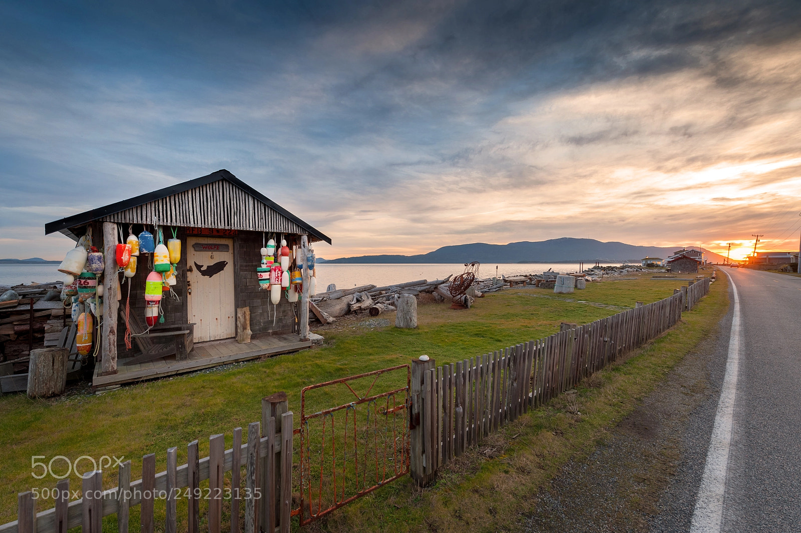 Nikon D700 sample photo. Fisherman's shack on an photography