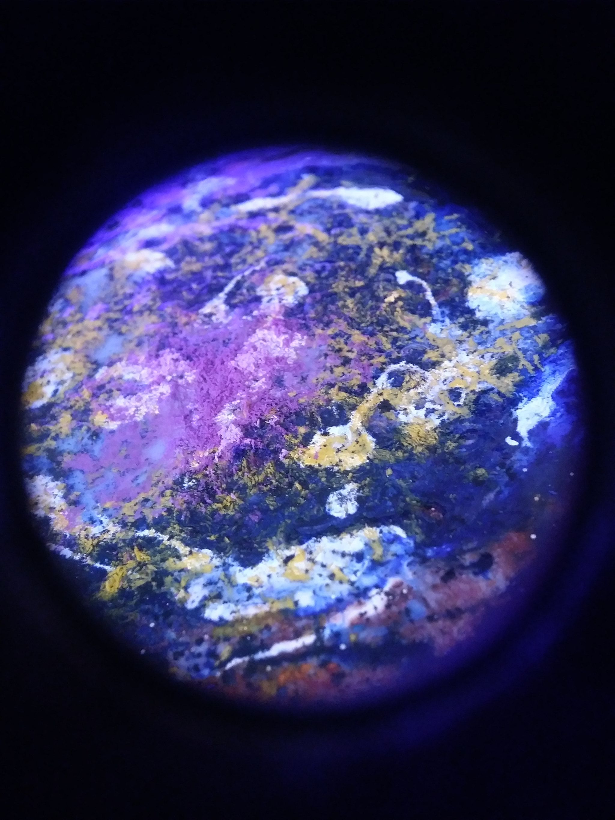 LG ARISTO sample photo. Purple cloud photography