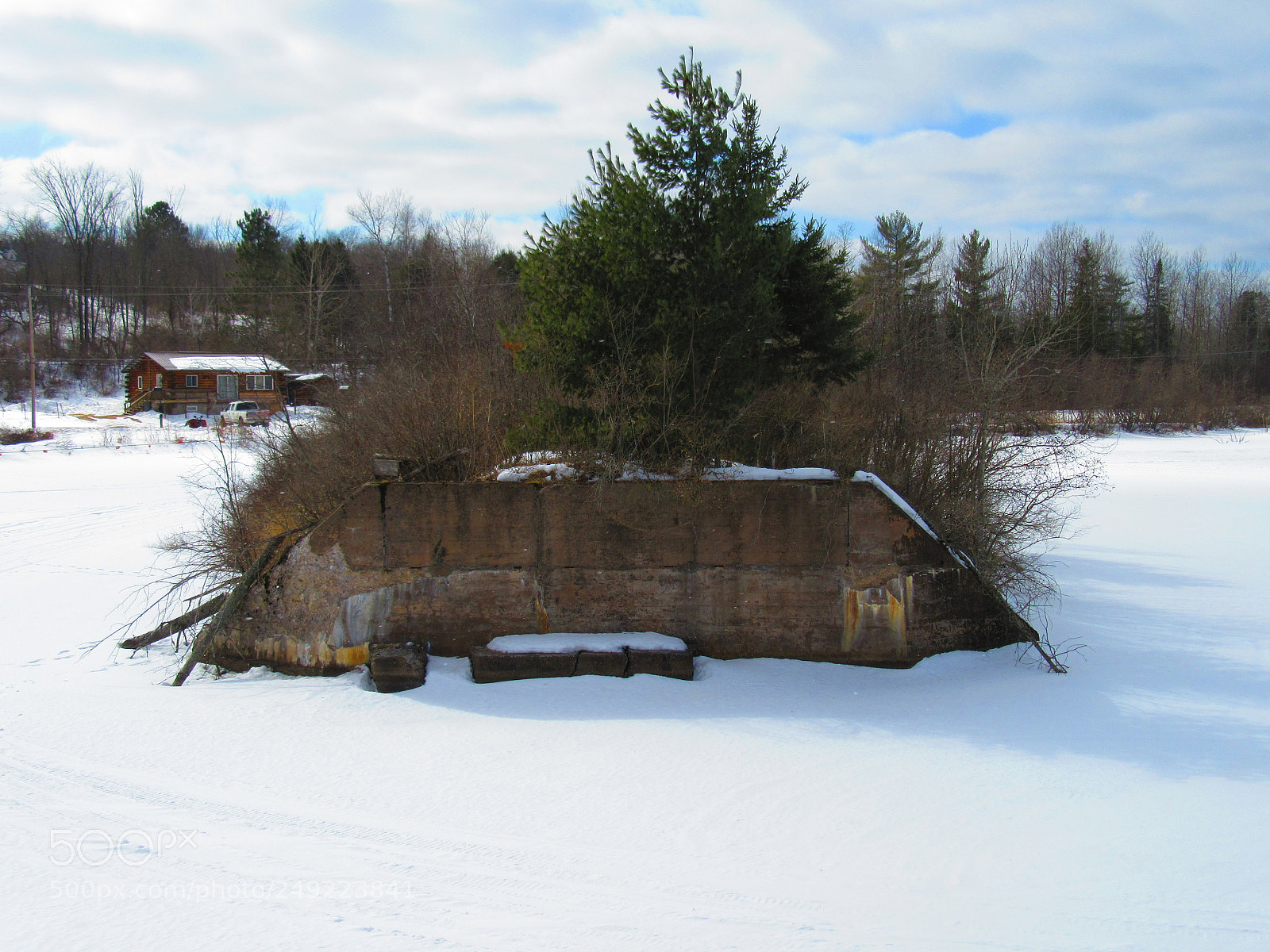 Canon PowerShot SX610 HS sample photo. Concrete island photography