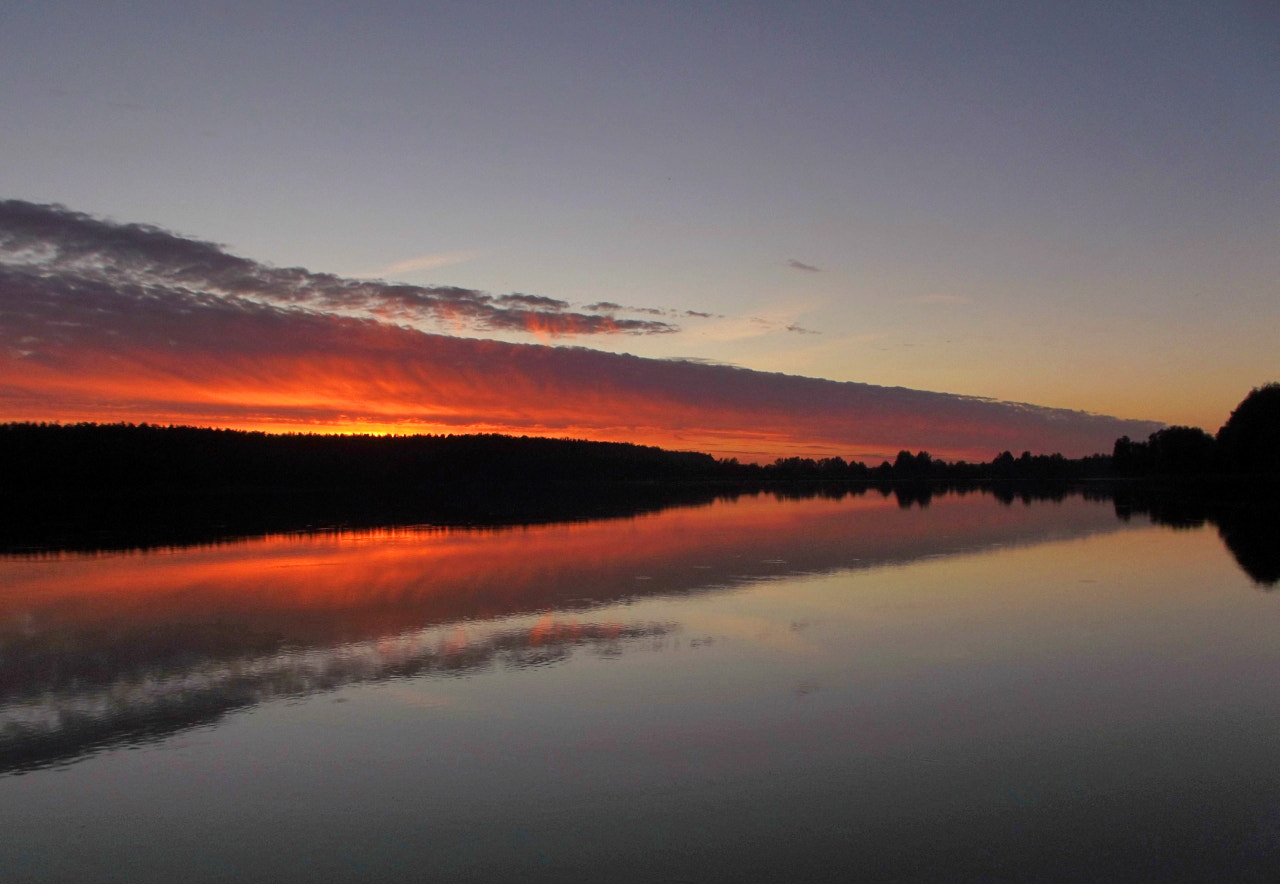 FujiFilm FinePix S2950 (FinePix S2990) sample photo. Dramatic sunset photography