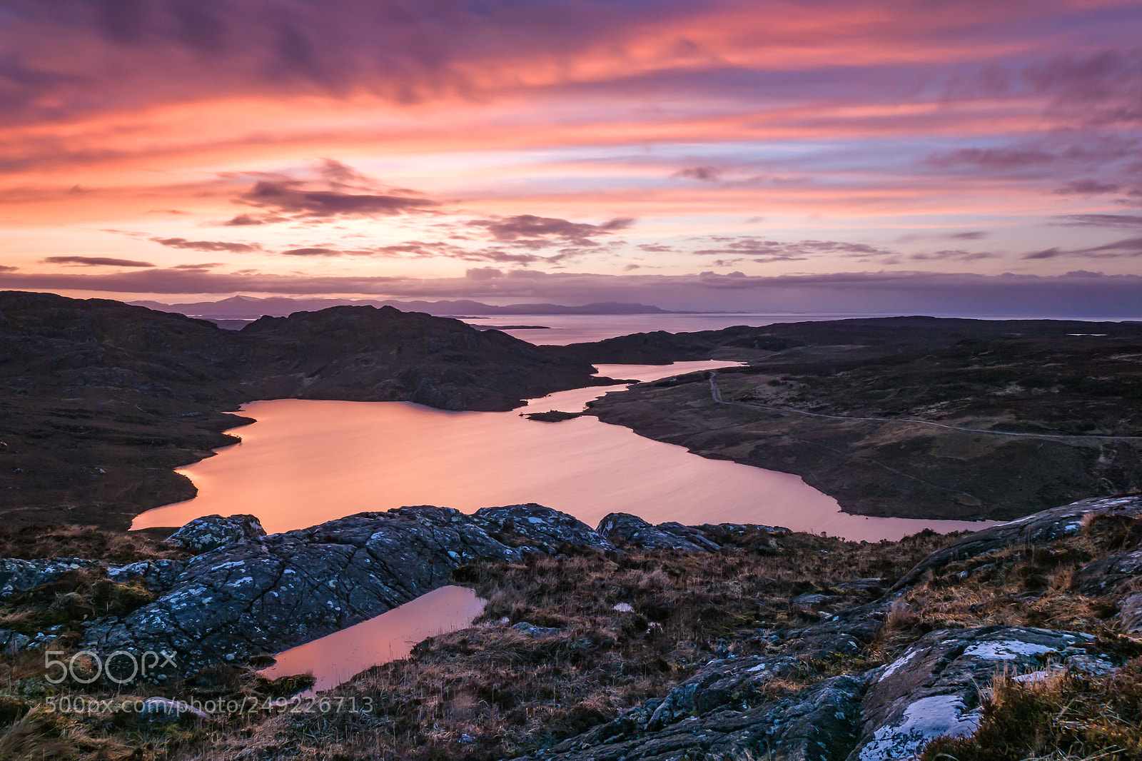 Olympus OM-D E-M1 Mark II sample photo. The road to diabaig photography