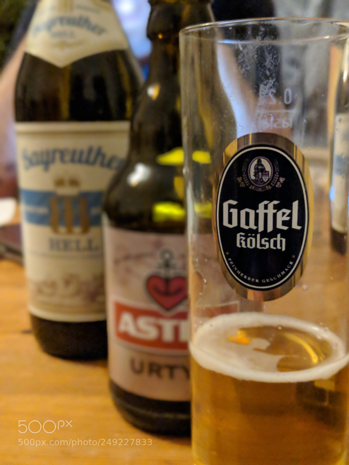 Google Pixel 2 sample photo. Beers photography