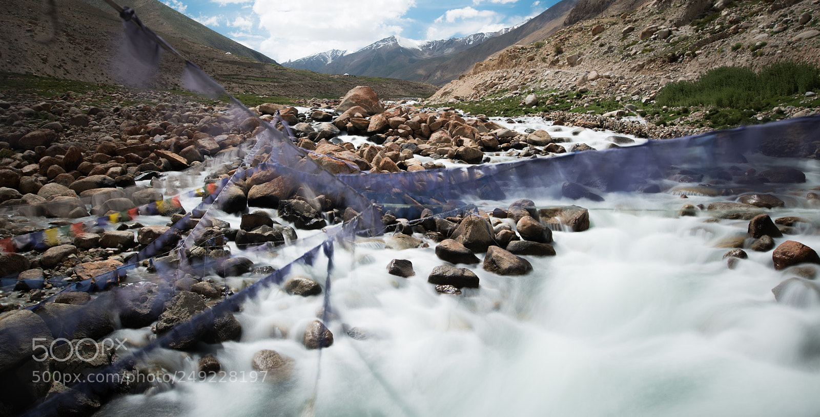 Nikon D800 sample photo. Tibetan praying flags, leh photography