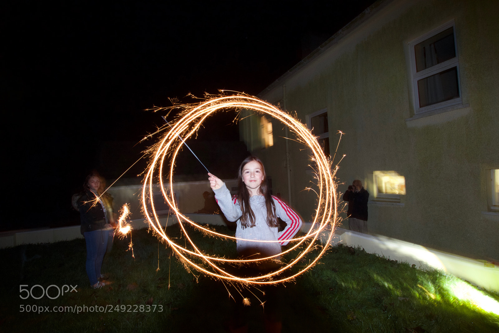 Canon EOS 7D sample photo. Sparkler photography