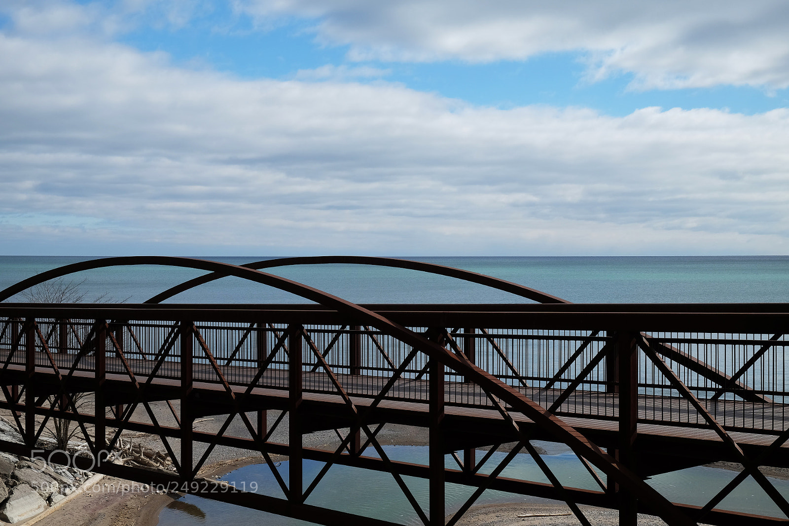 Fujifilm X-T10 sample photo. Bridge over creek photography