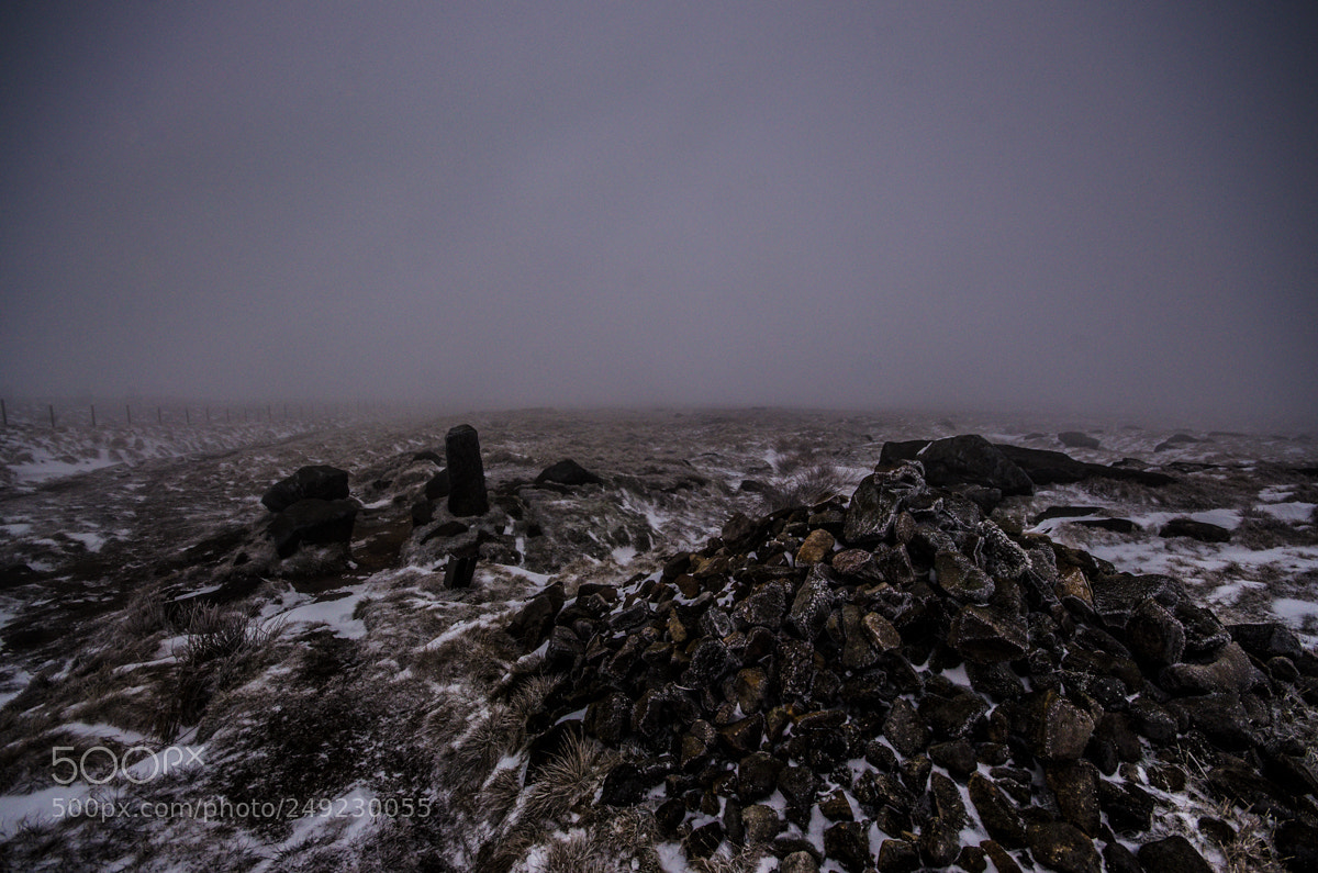 Nikon D7000 sample photo. Frozen cairns photography
