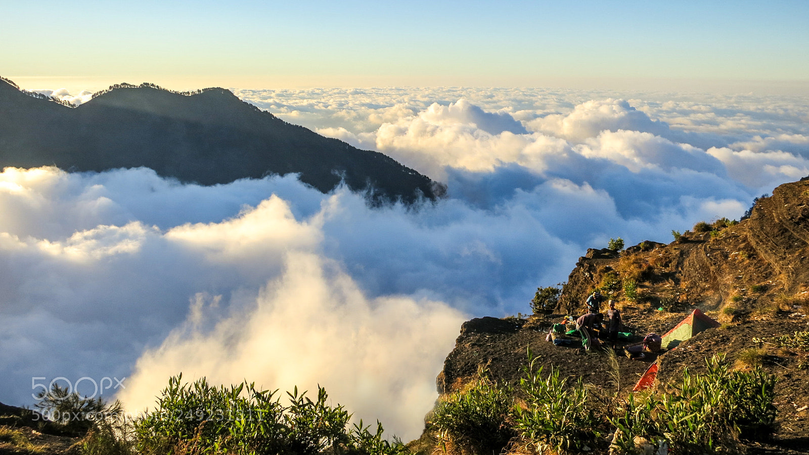 Canon PowerShot S100 sample photo. Above the clouds photography