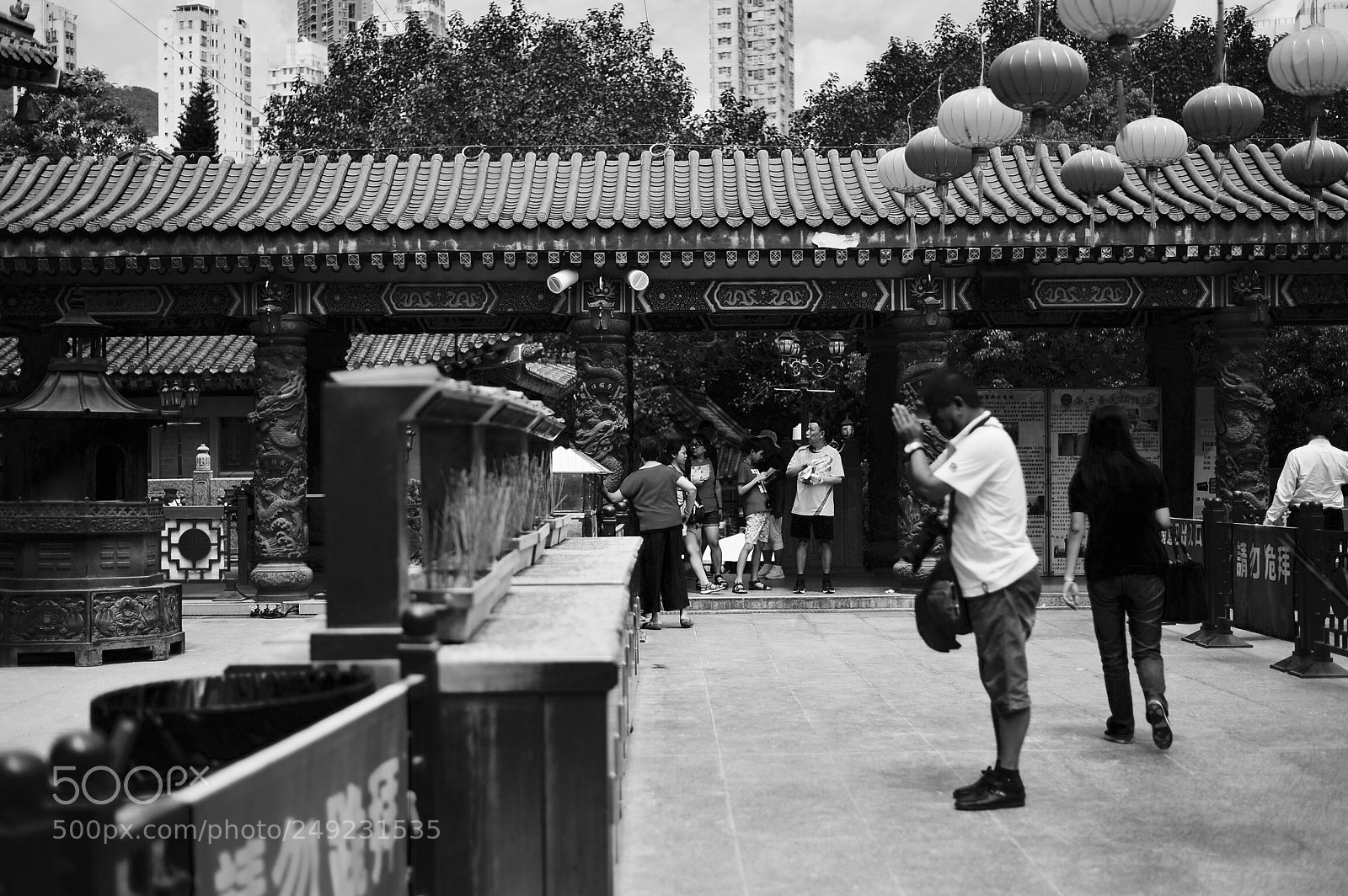 Nikon Df sample photo. Temple photography