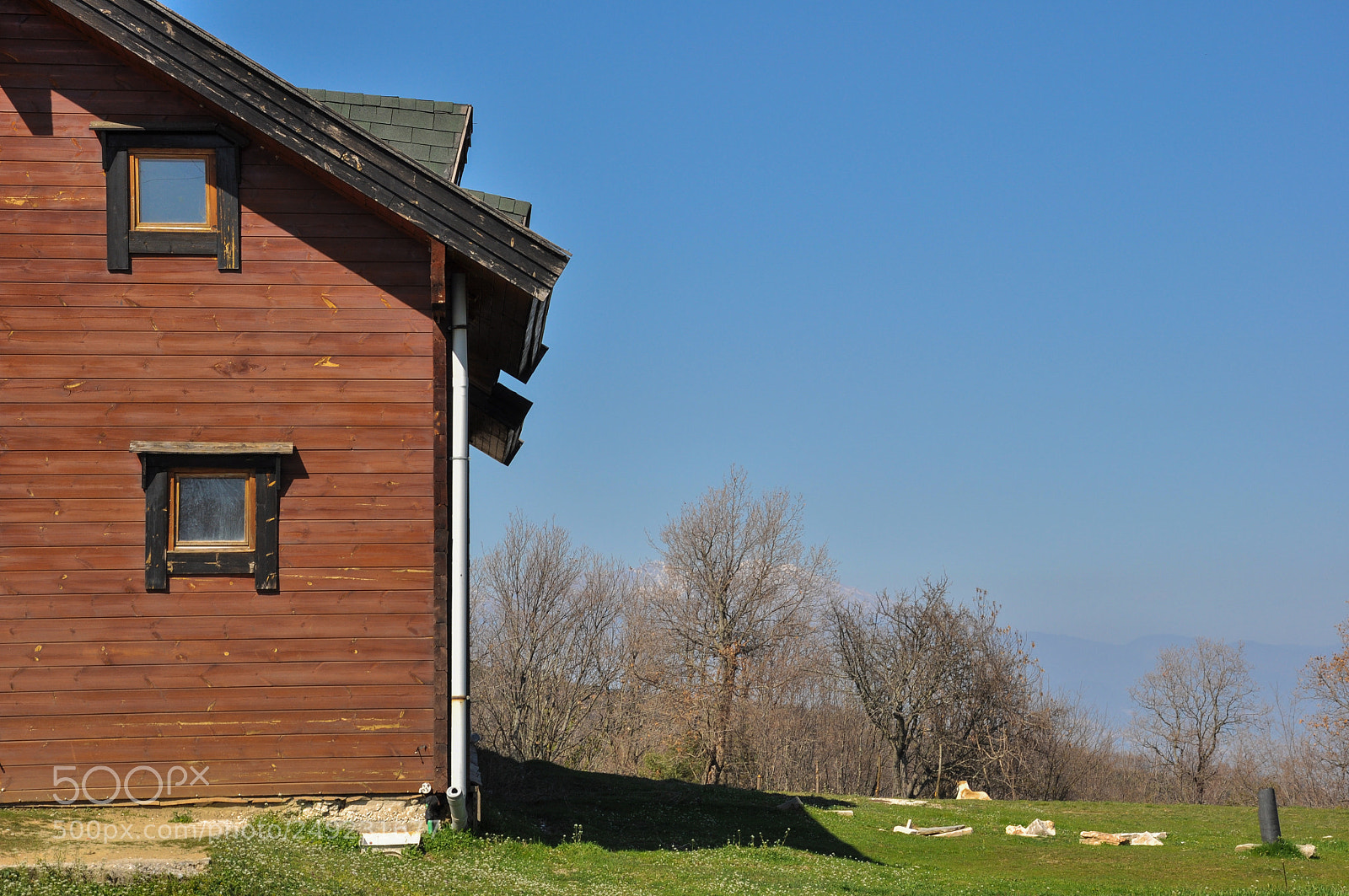 Nikon D90 sample photo. Cabin photography