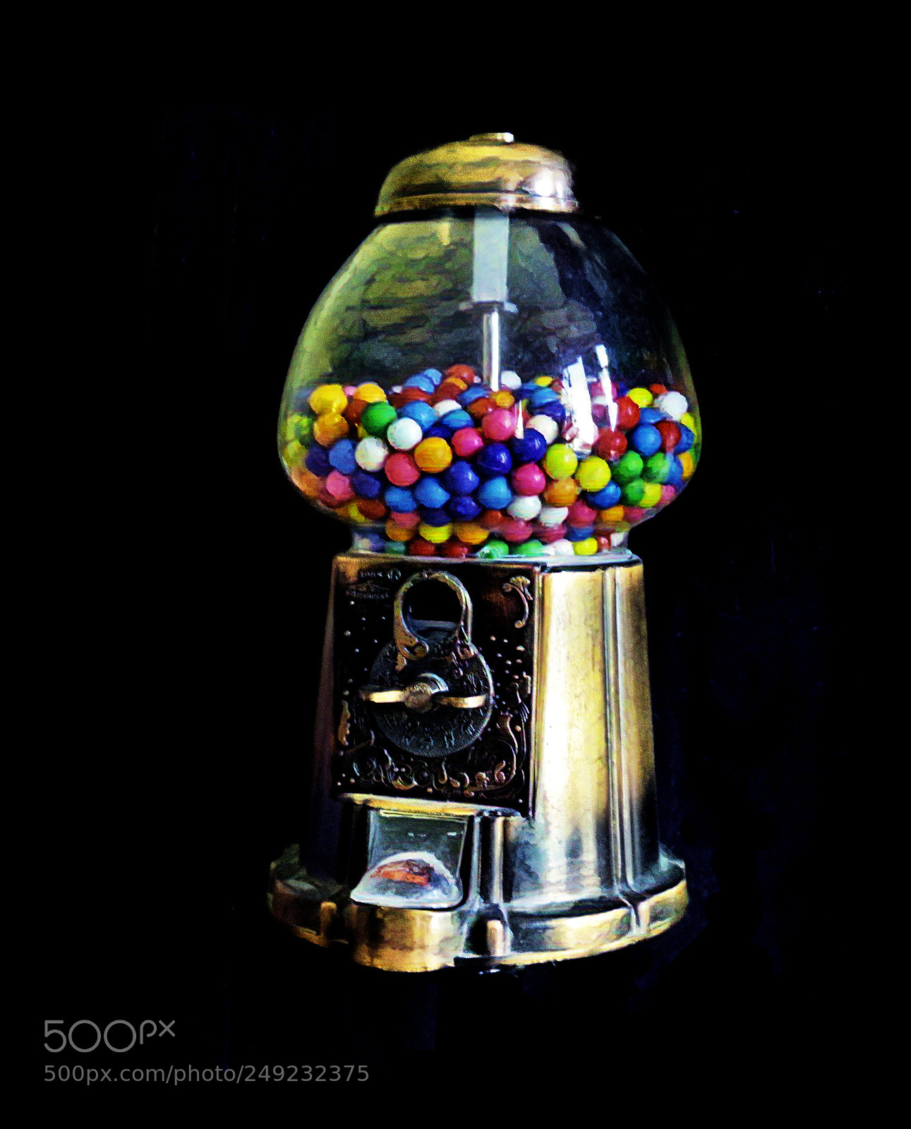 Sony a6000 sample photo. Gum ball machine photography
