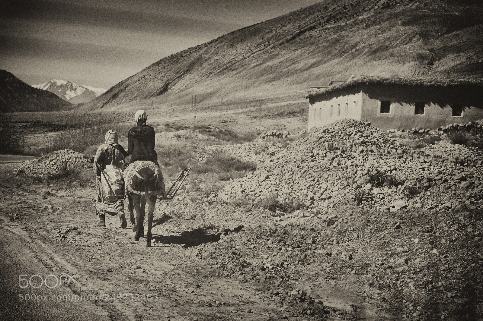 Nikon D700 sample photo. Ait bouguemaz life photography