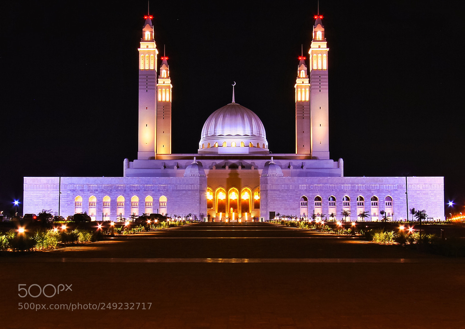 Canon EOS 7D sample photo. The sultan qaboos mosque photography