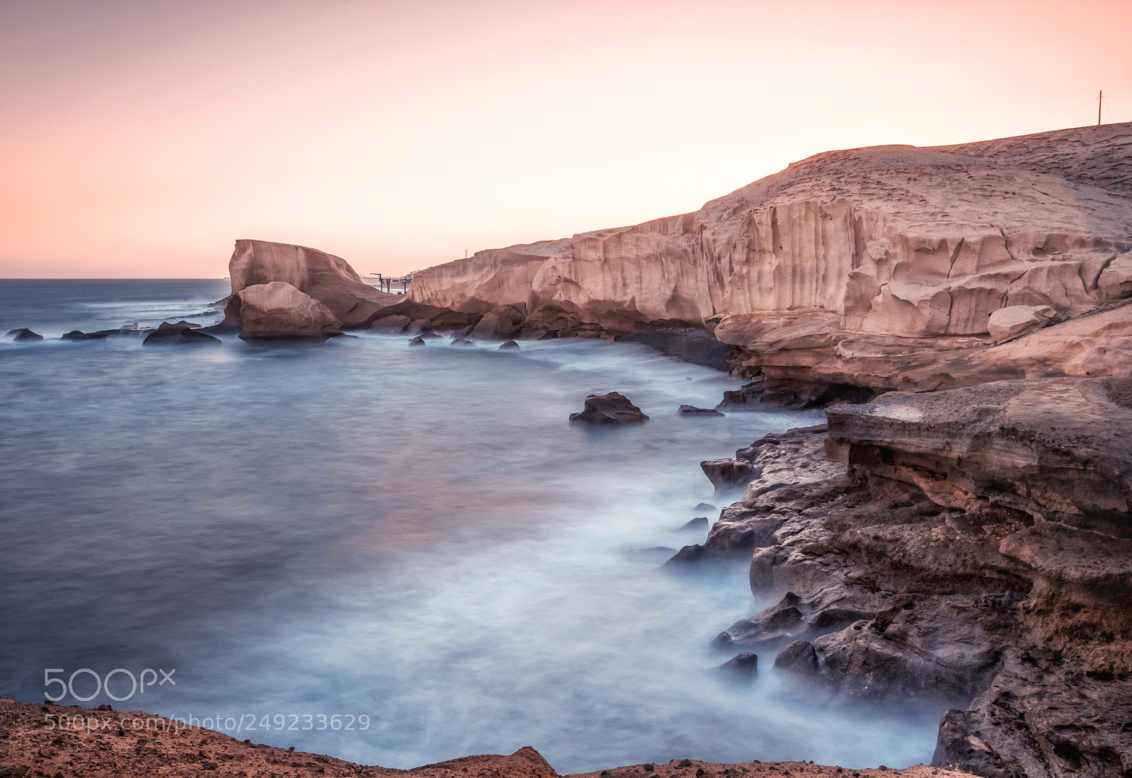 Nikon D5300 sample photo. Sunset in tajao. tenerife. photography