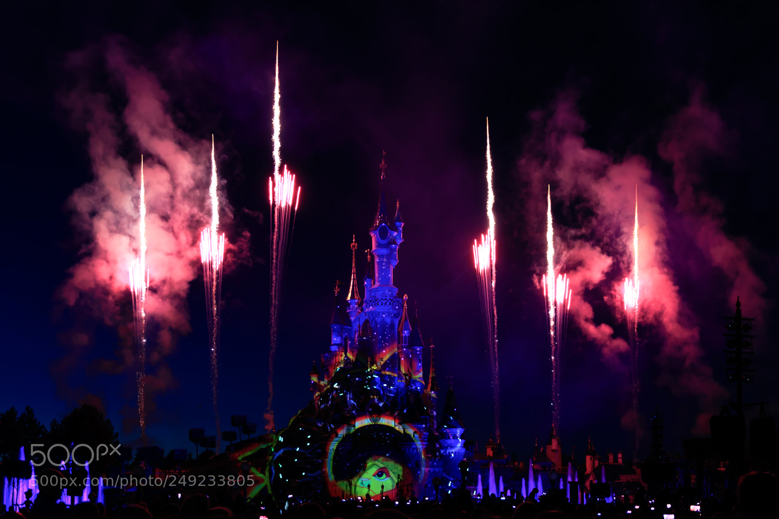 Canon EOS 80D sample photo. Disneyland fireworks 2 photography