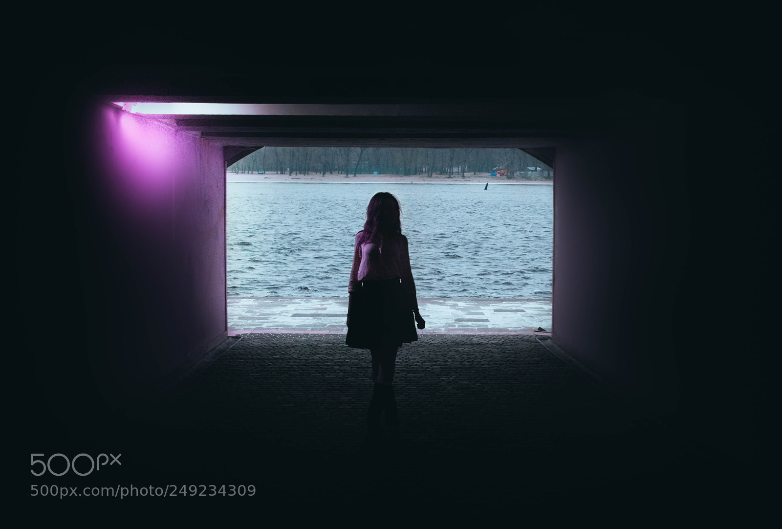 Nikon D3300 sample photo. Tunnel shadow photography