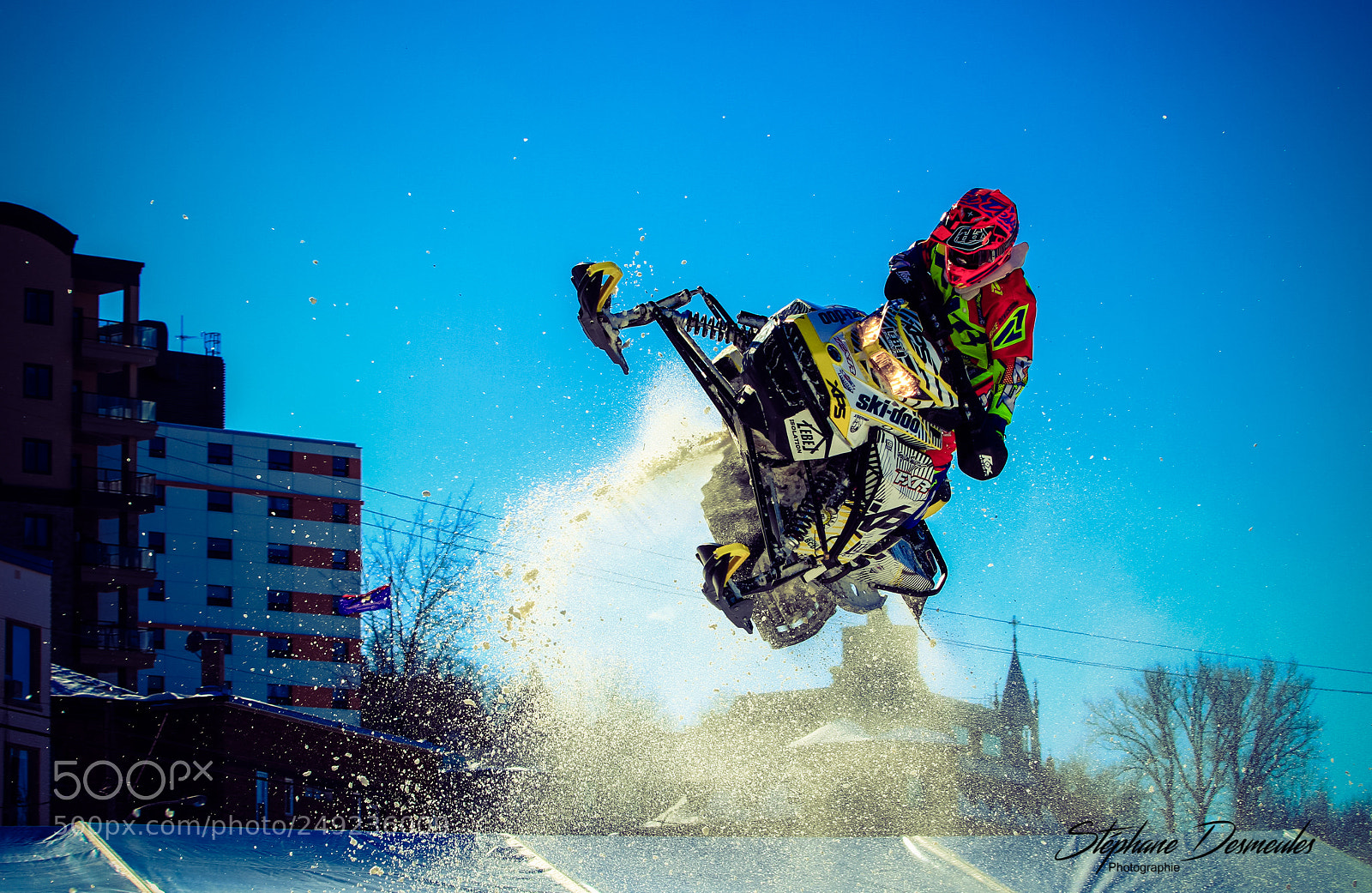 Canon EOS 7D sample photo. Snowcross saguenay photography