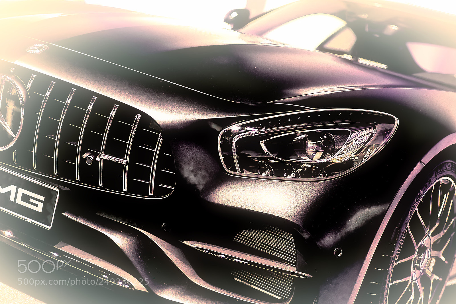 Sony a7R III sample photo. Mercedes amg gt c photography